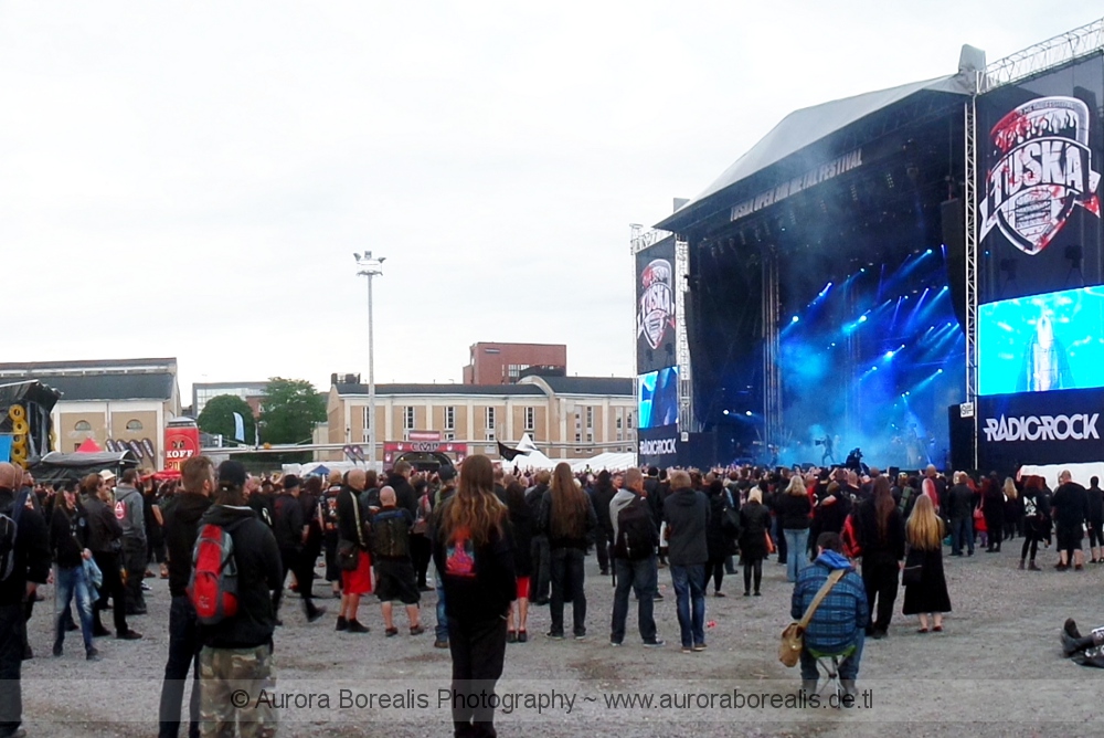 Tuska Open Air Metal Festival (27.-29.06.2014, Helsinki, Suvilahti), Tag 1