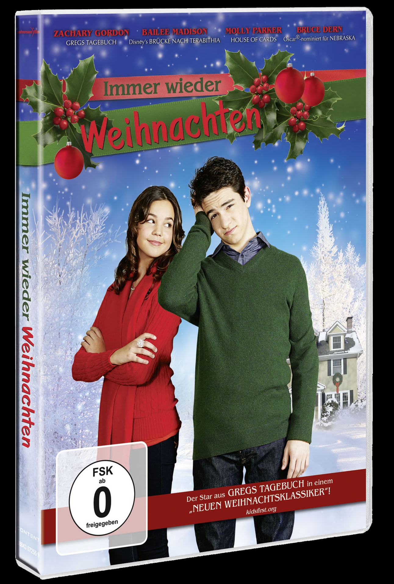 Verlosung: 3 DVDs von „Immer wieder Weihnachten“ zu gewinnen!