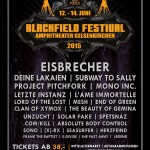 Blackfield-Festival 2015 zum letzten Mal?