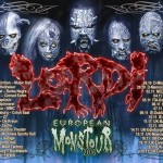 Lordi zusammen mit Shiraz Lane auf Europa-Tour!