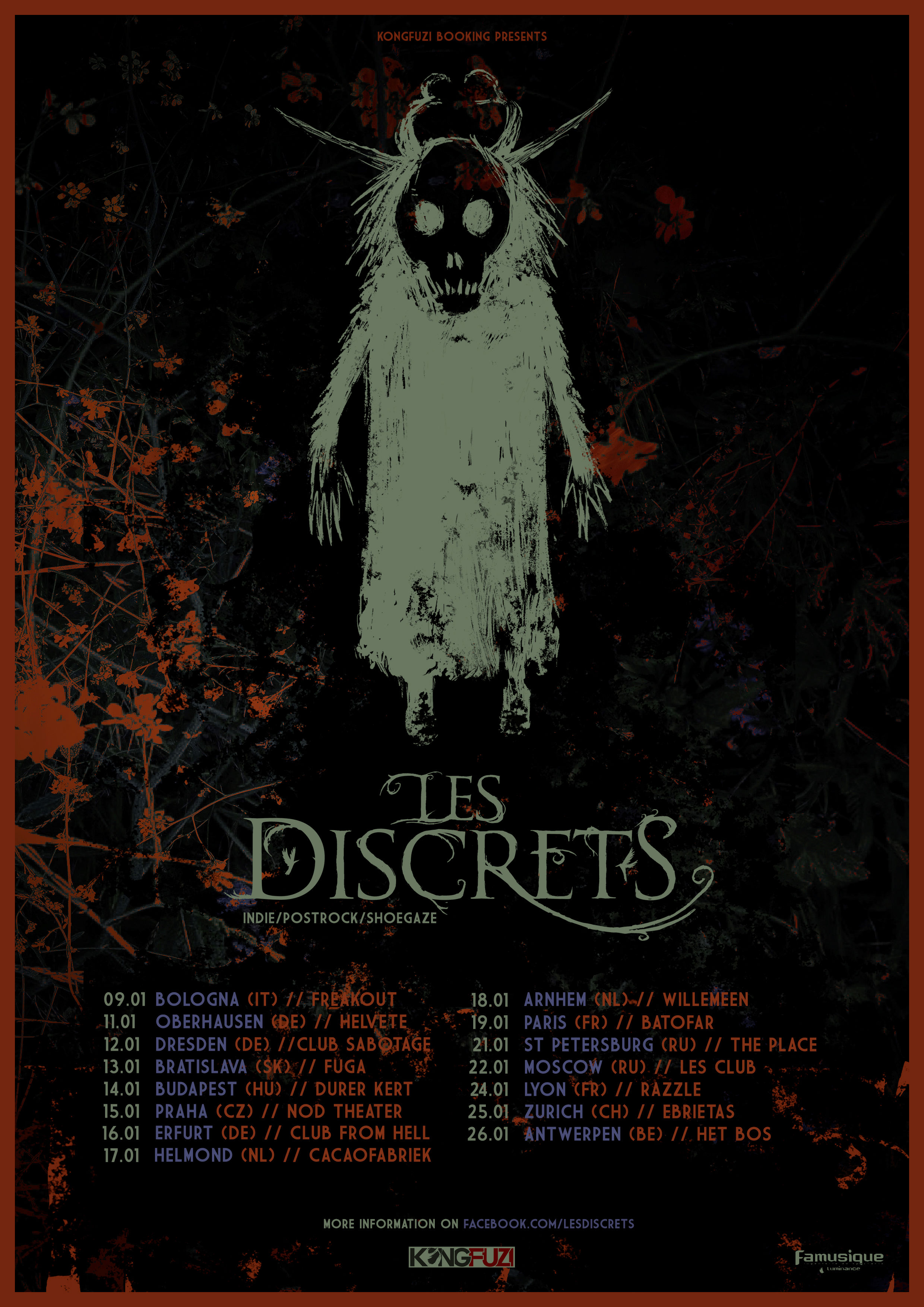 Les Discrets melden sich mit Video, EP und Tournee zurück