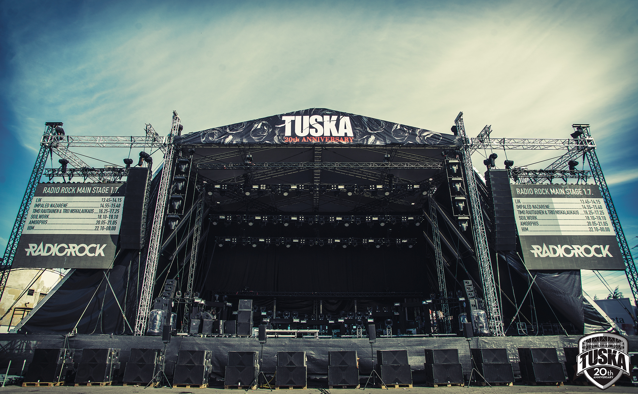 20. Tuska Open Air Metal Festival (30.06.2017, Helsinki, Suvilahti) – Tag 1