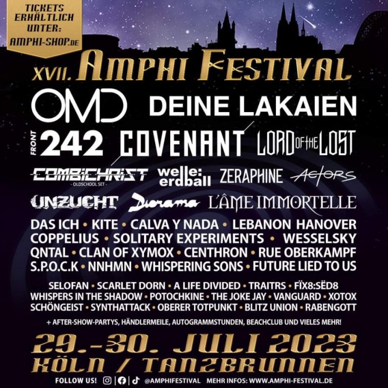 17. Amphi-Festival am Tanzbrunnen in Köln